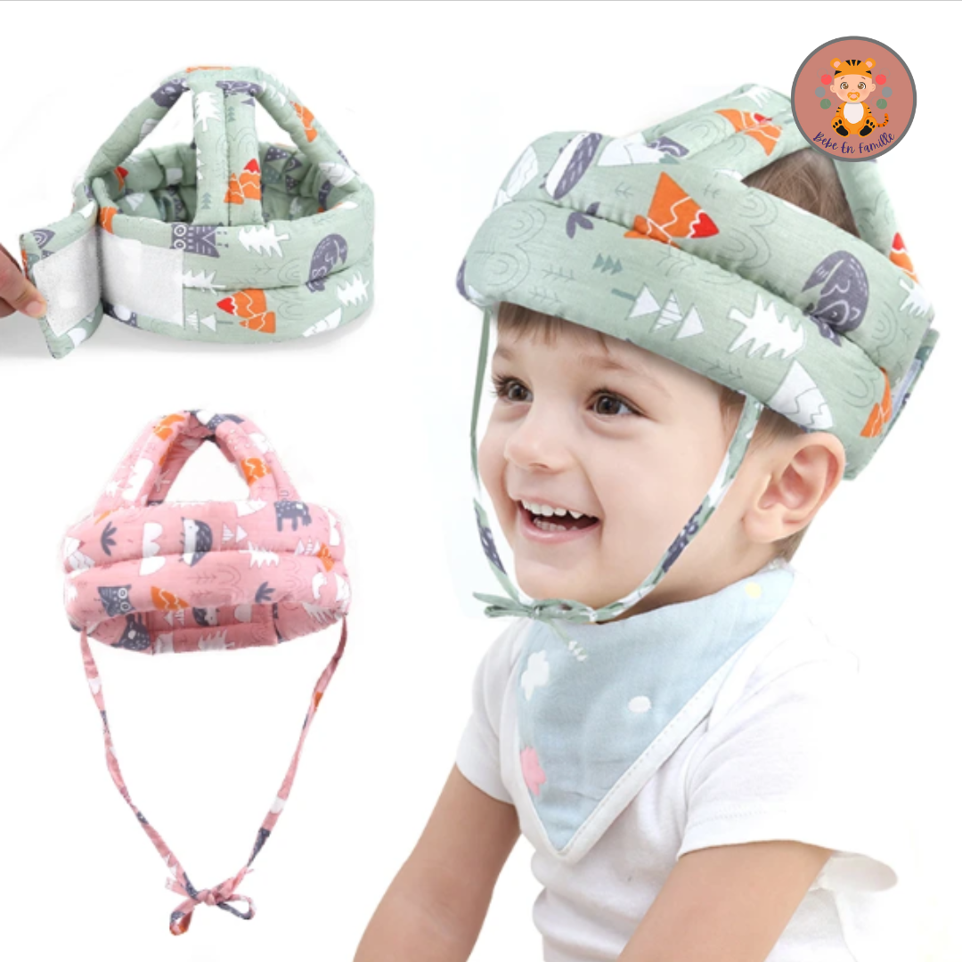 Idée cadeau de naissance: Avis, conseils, comment choisir un casque bébé de  protection anti-chute 