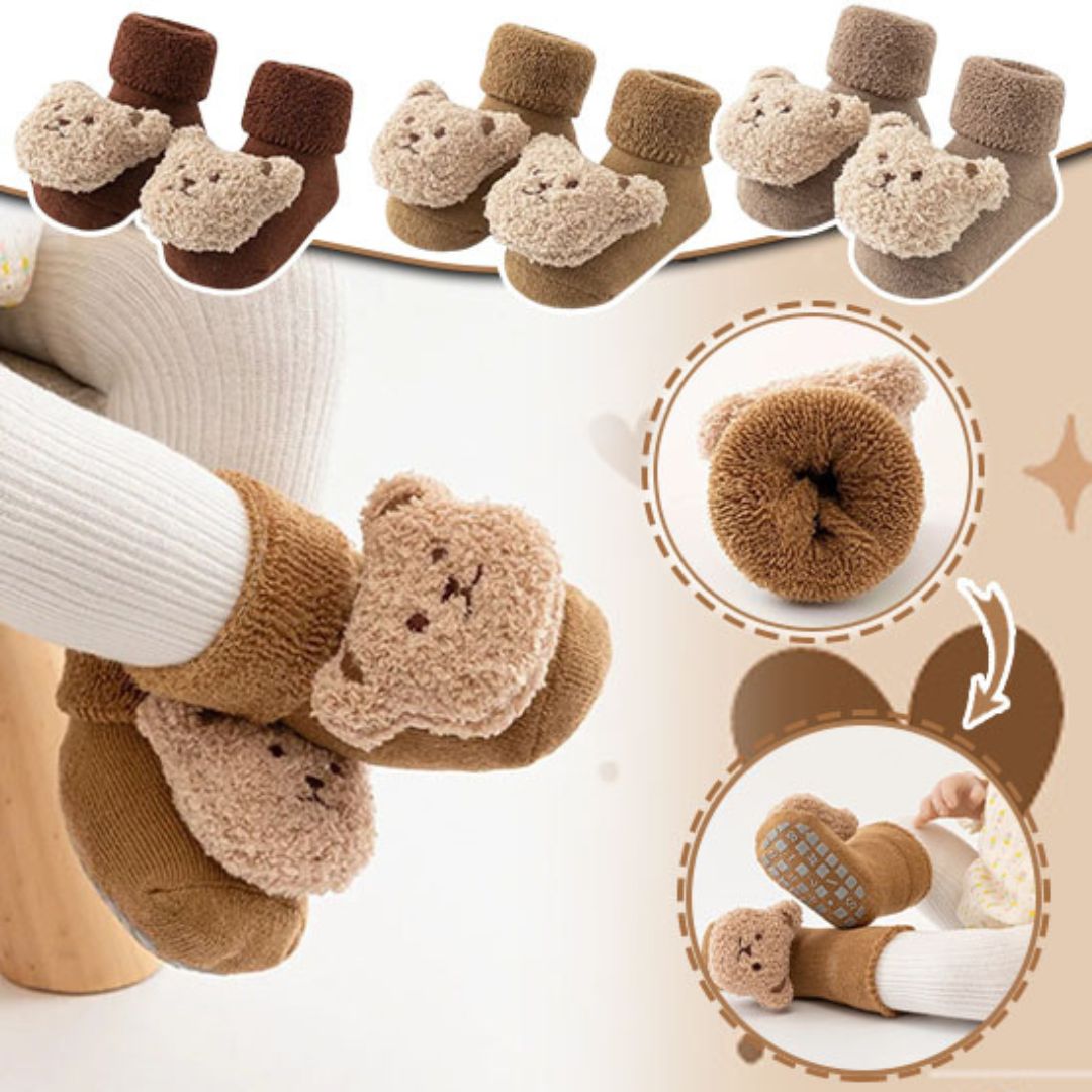 CHAUSSETTE ANTIDERAPANTE BEBE HIVER | EASYSOCKS™