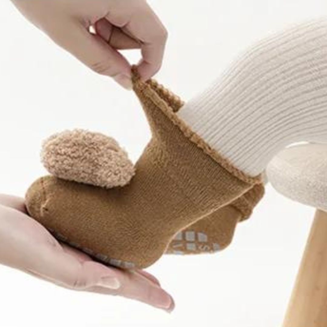 CHAUSSETTE ANTIDERAPANTE BEBE HIVER | EASYSOCKS™